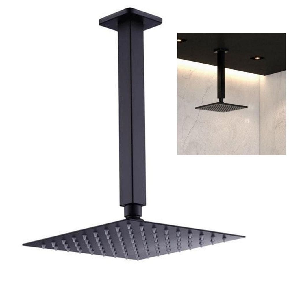 Chuveiro Ducha Inox 20X20 Teto Slim Banheiro Area Externa
