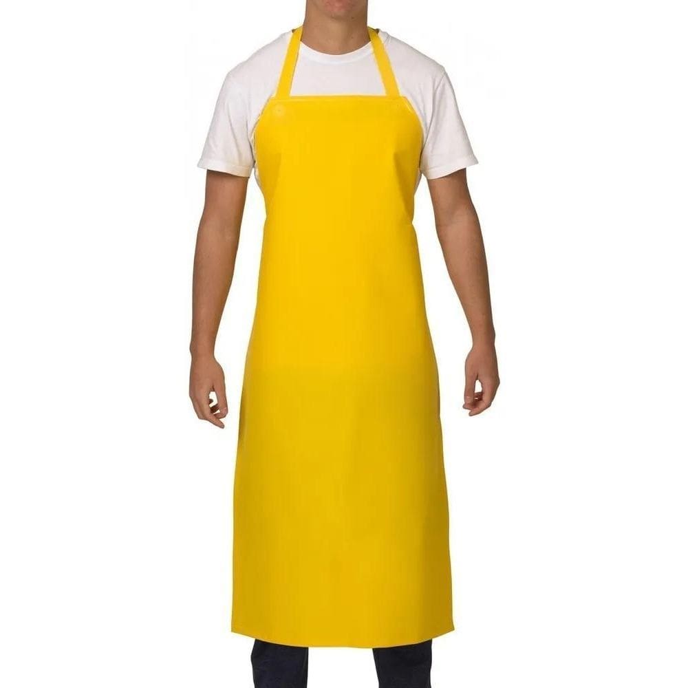 2X Avental De Pvc Forrado Com Tiras Soldadas 1,20X0,70 Bra