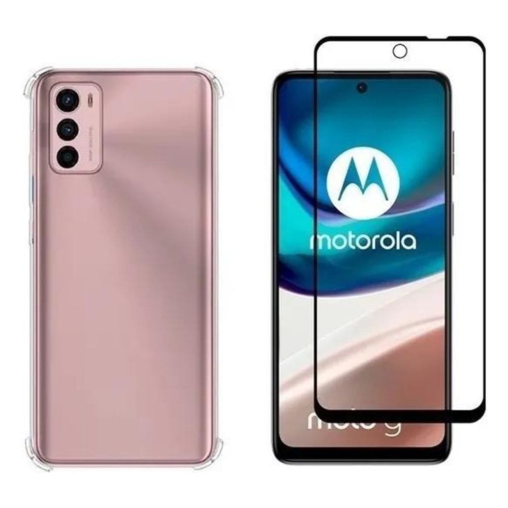 2X Capa Capinha Anti Impacto Para Motorola Moto G42 + Peli