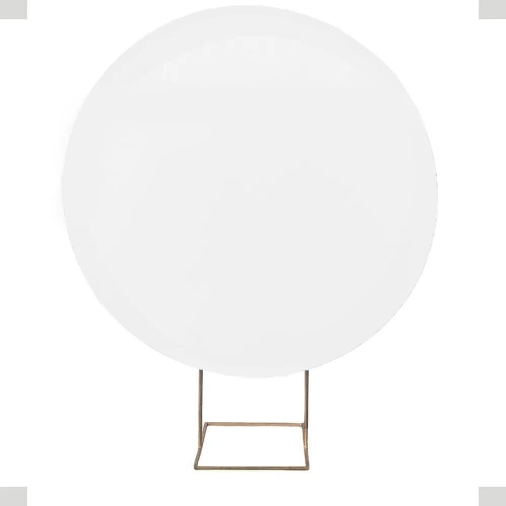 2X Capa Lisa De Painel Arco Redondo De Festa 1,50M Varias