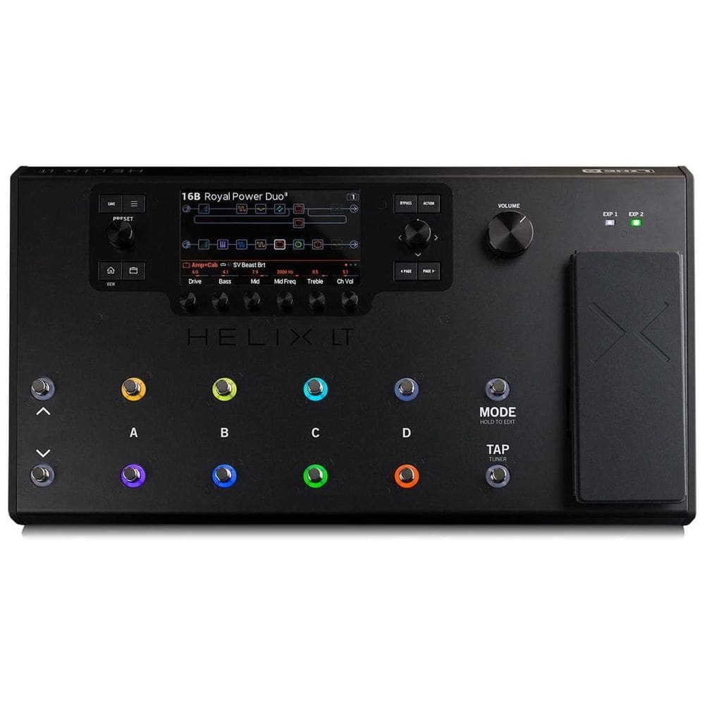 Pedaleira Line6 Helix Lt Para Guitarra