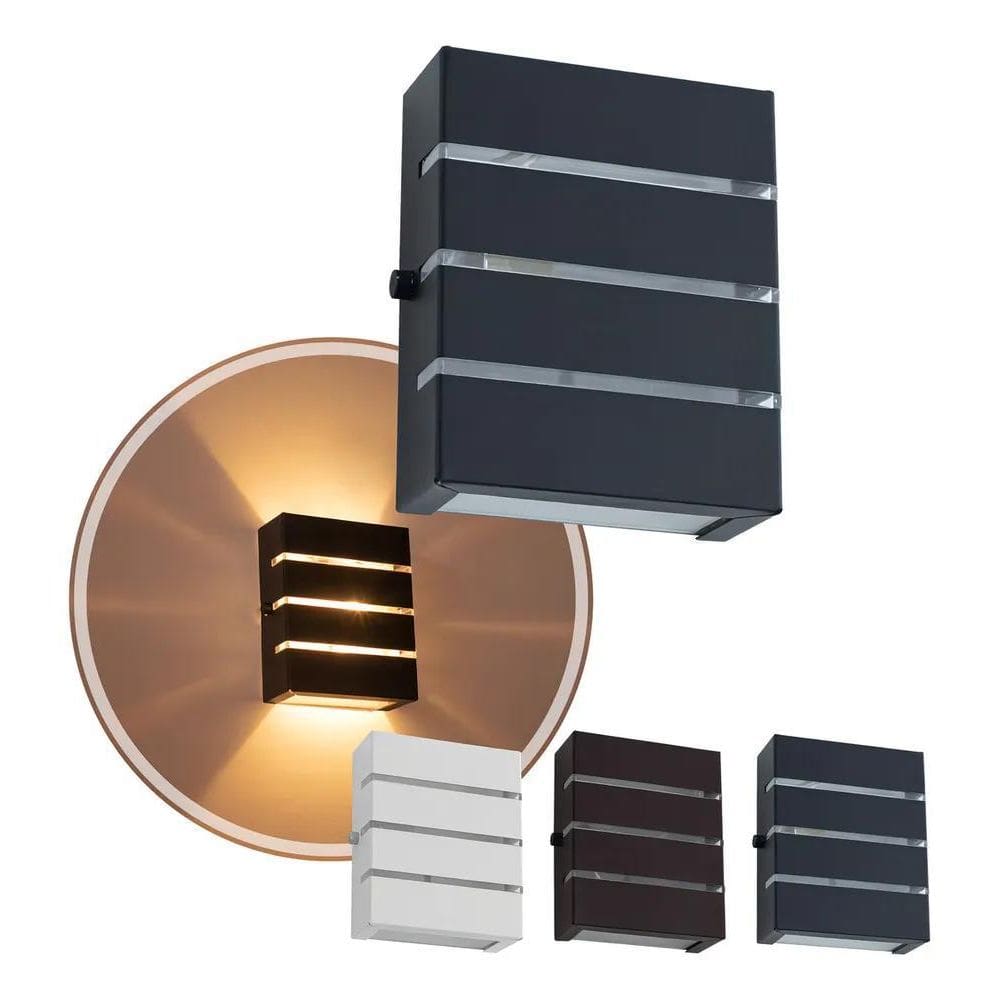 Arandela Parede Muro Luminária Externa Interna Slim Alumínio