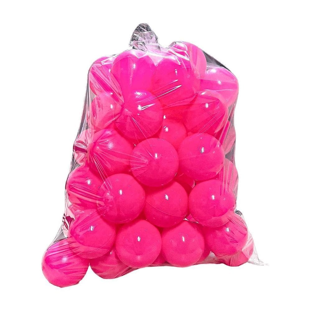 200 Bolinhas De Piscina Rosas Que Não Amassam