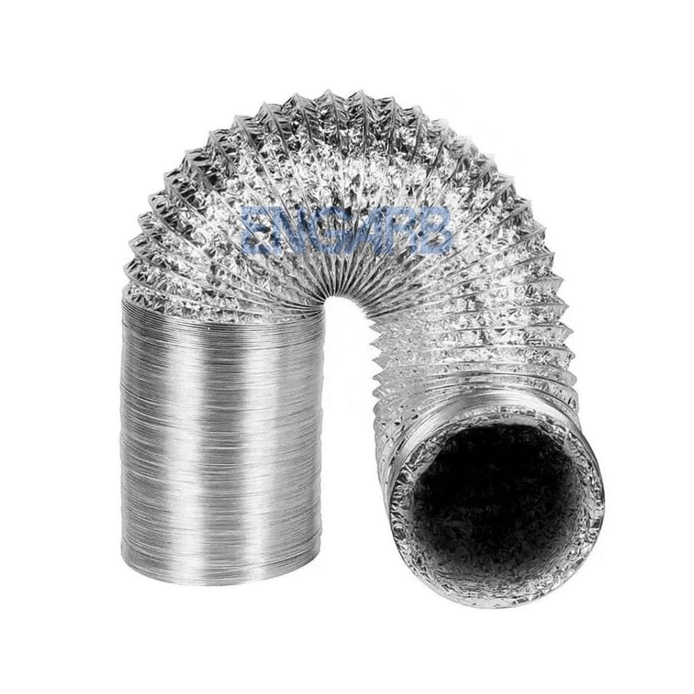 Duto Alumínio 16 Pol 400Mm 10M Exaustor Técnico Filtro