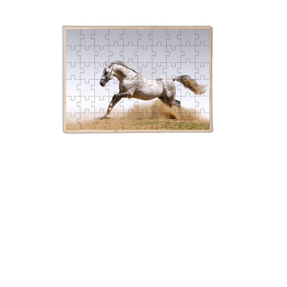 4 Quebra-Cabeças Cavalos Diversão Inclusiva E Inteligente 60