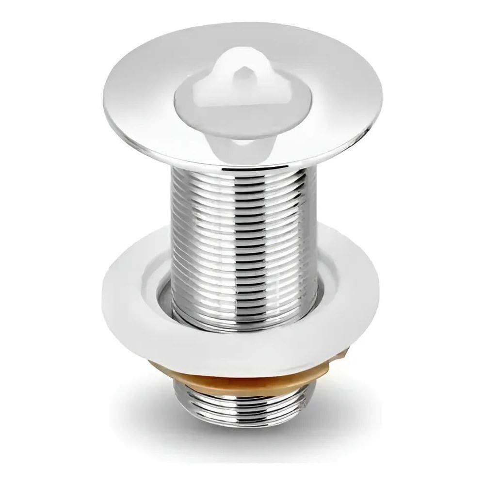 2X Válvula Lavatório 1602 Banheiro Pia Cuba Metal Cromado