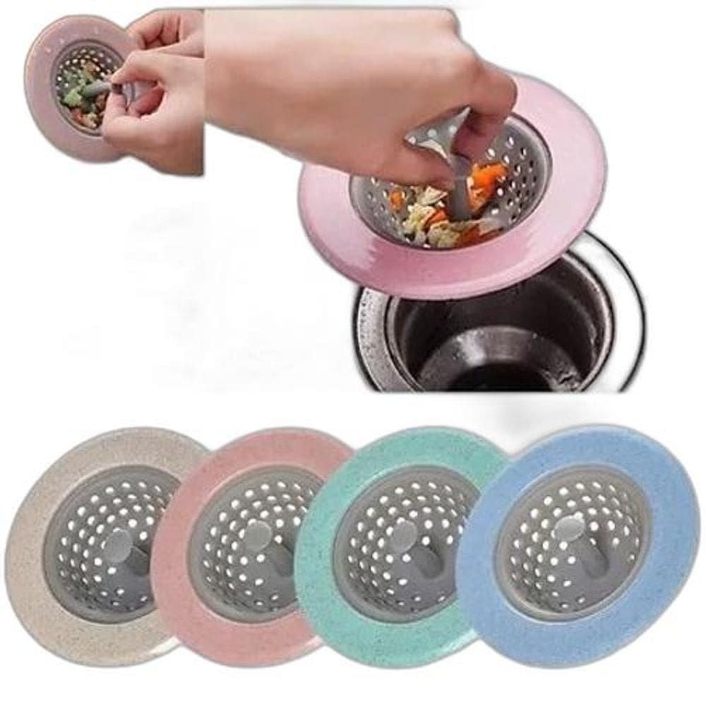 Ralo De Silicone Para Pia De Cozinha Com Tampa Wincy