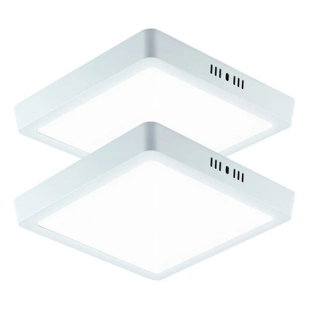 Shine Painel Led - Kit - 2 - Branco - Frio - 6000 K