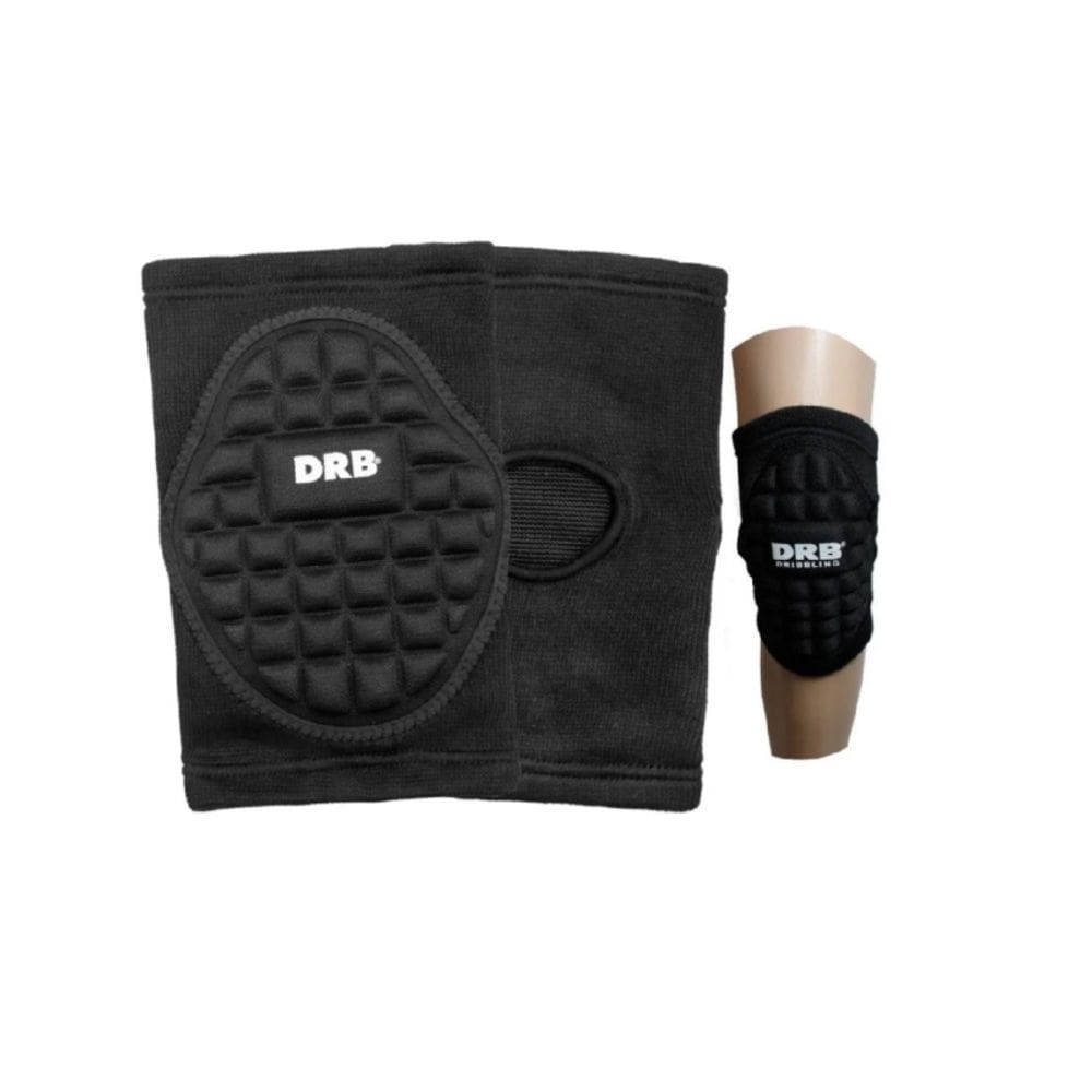 Joelheira Universal Protect 1, acolchoada, esportiva, preta