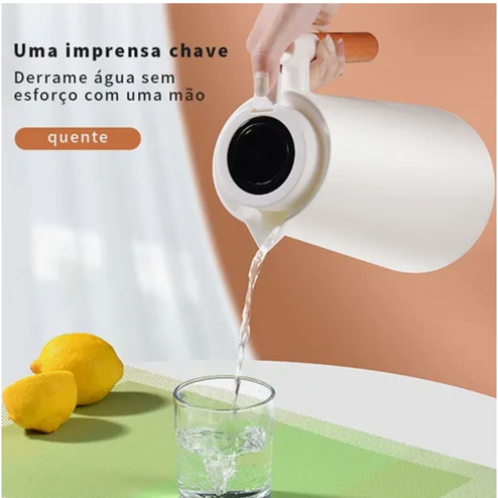 Garrafa de Café com Termômetro - Tudo em Caixa