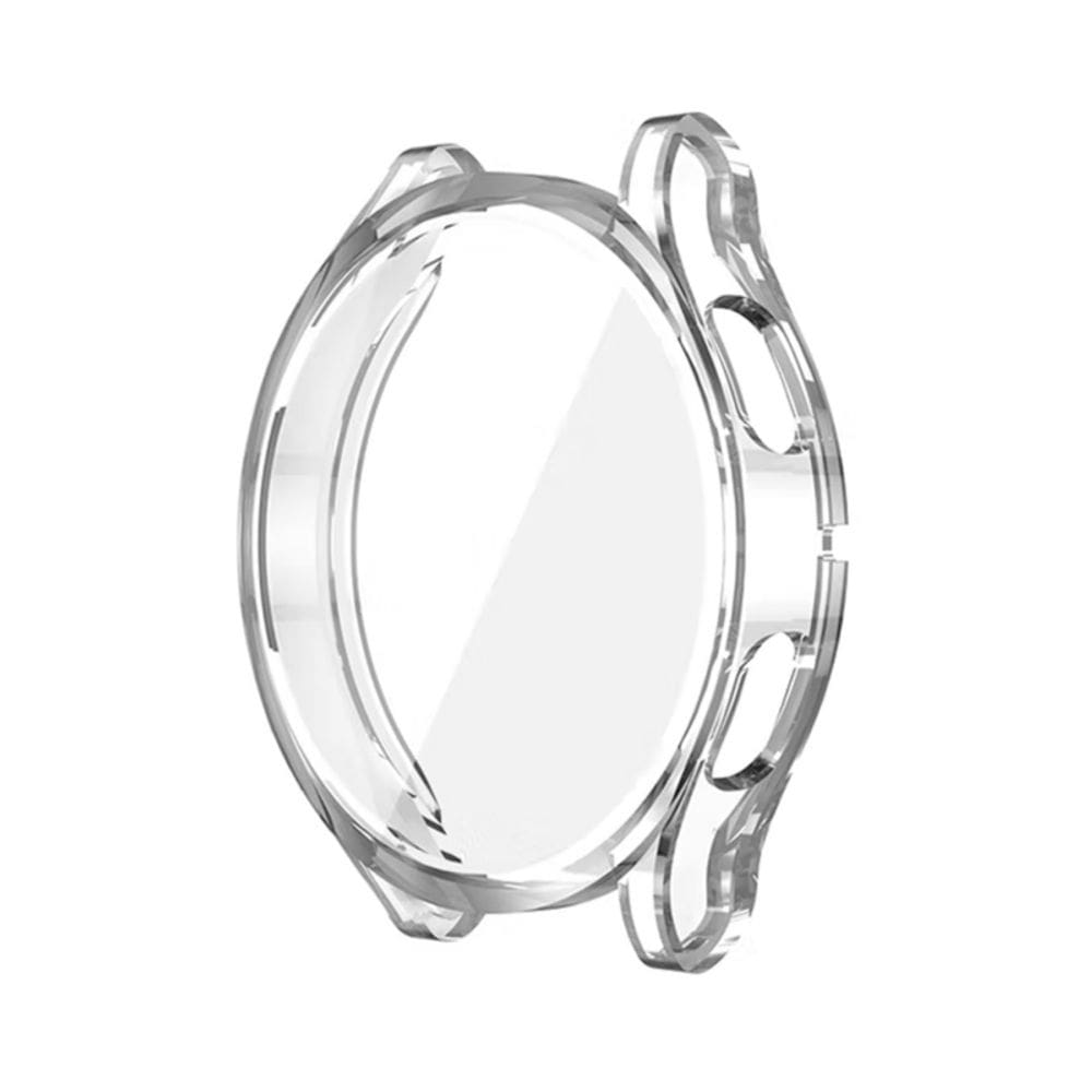 Protetor de capa para Galaxy Watch 4 de vidro transparente de 40 mm