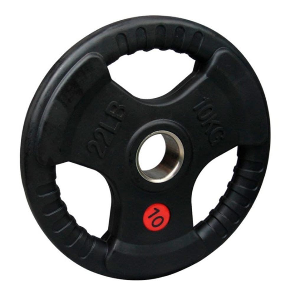 Par de placas pré-olímpicas de 10 kg cada - Recordes