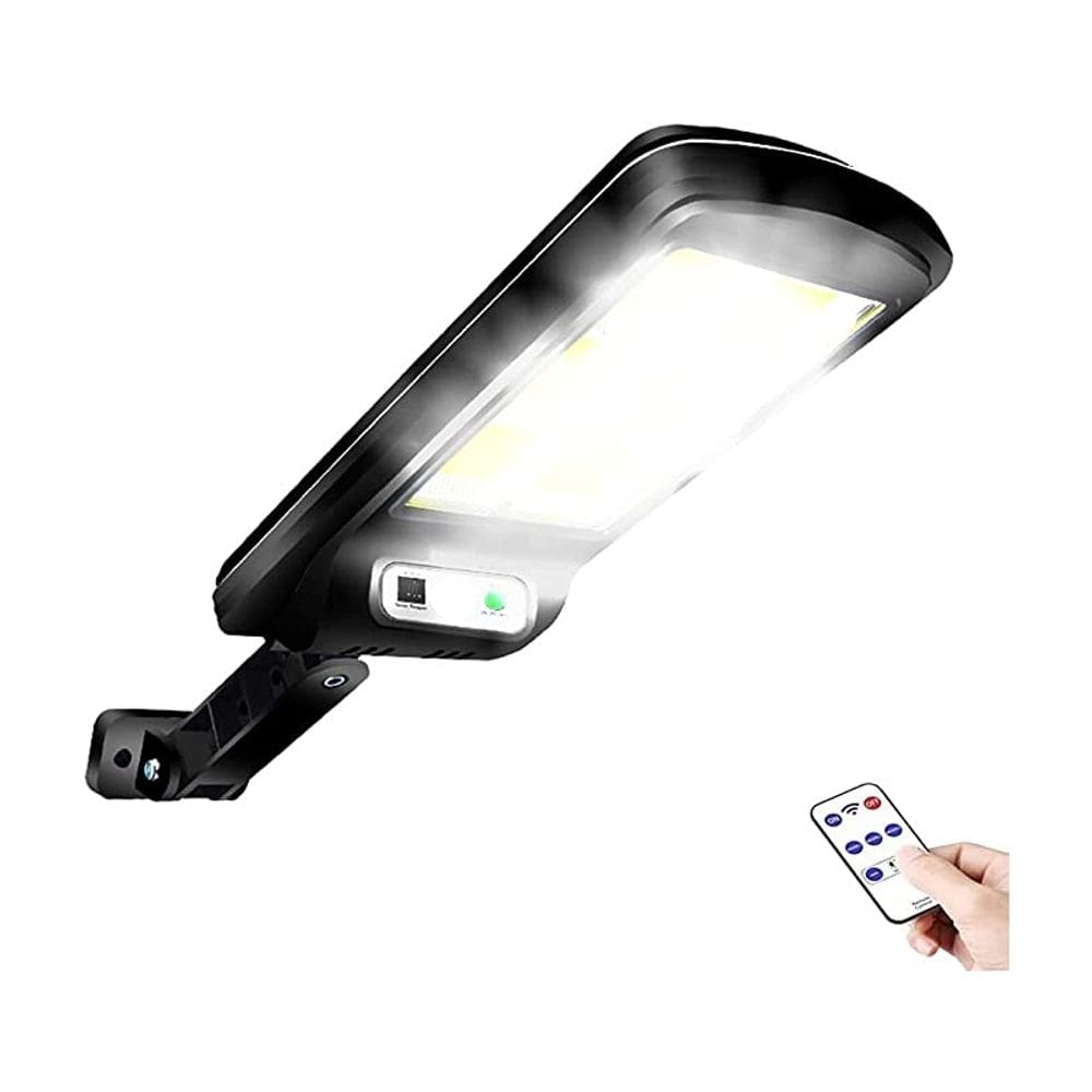 Luz solar LED 65W com controle remoto 3 fases IP65 27cm x 1