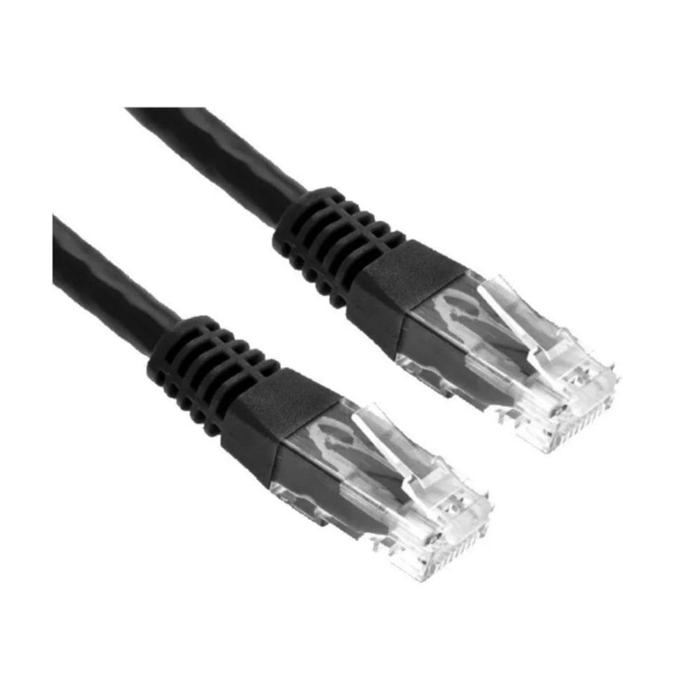 Cabo de conexão UTP CAT6 3m preto