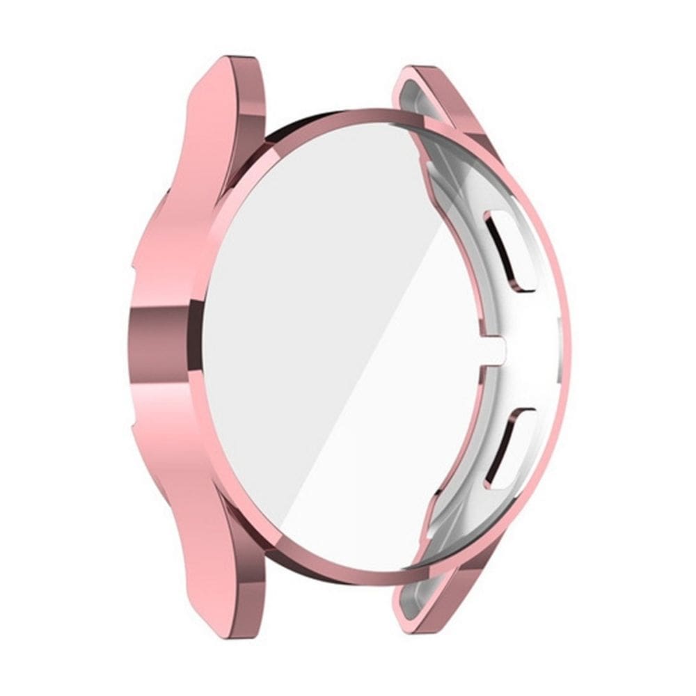 Protetor de capa para Galaxy Watch 5, vidro rosa de 40 mm