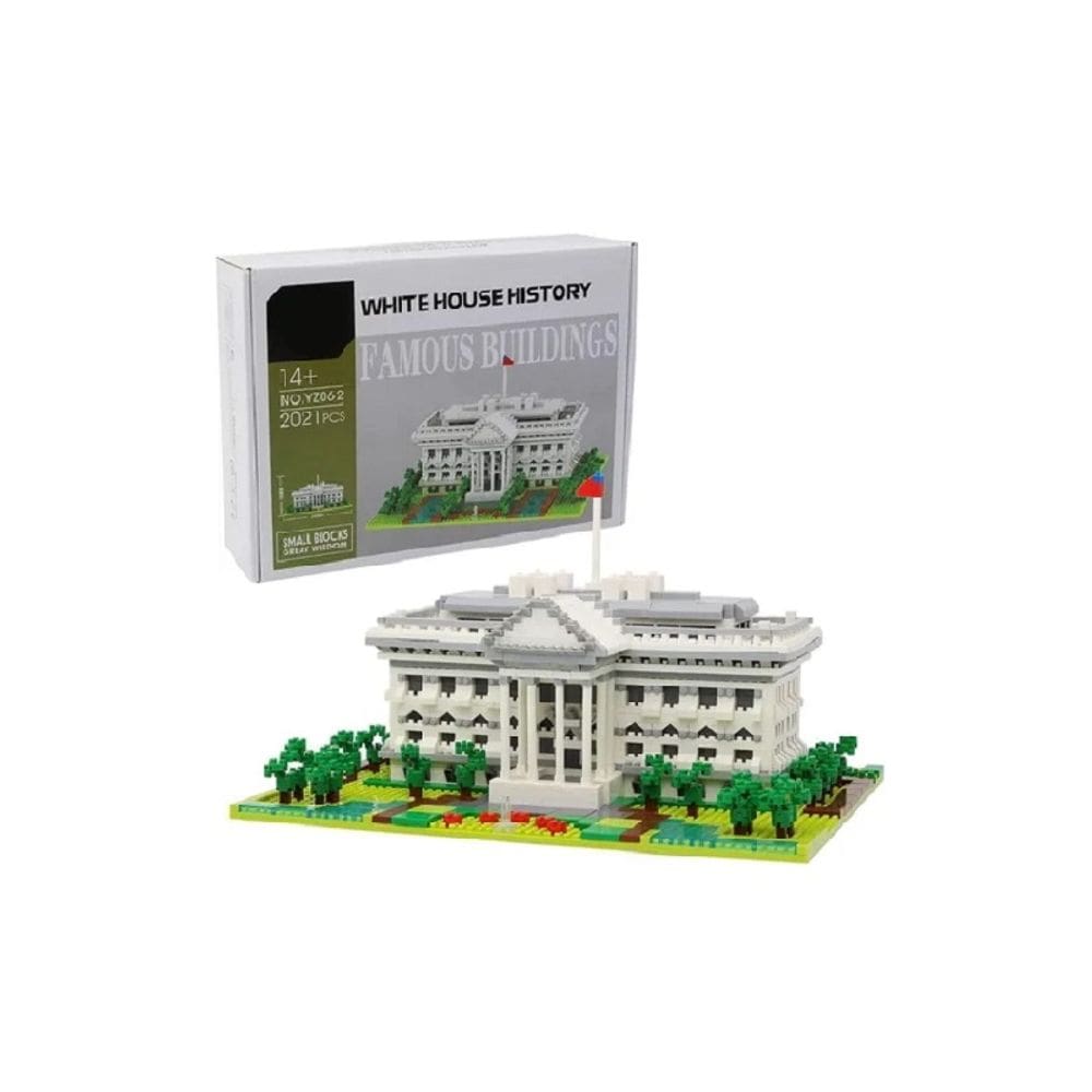 Conjunto de construção The White House 3D 2021 Pieces