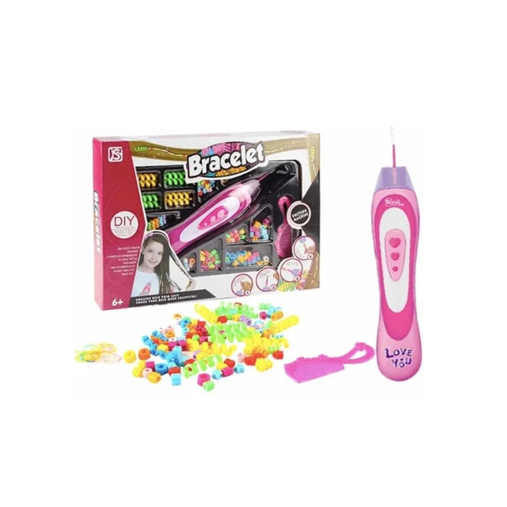 Máquina de trança de cabelo para meninas, acessórios DIY, brinquedo de simulação