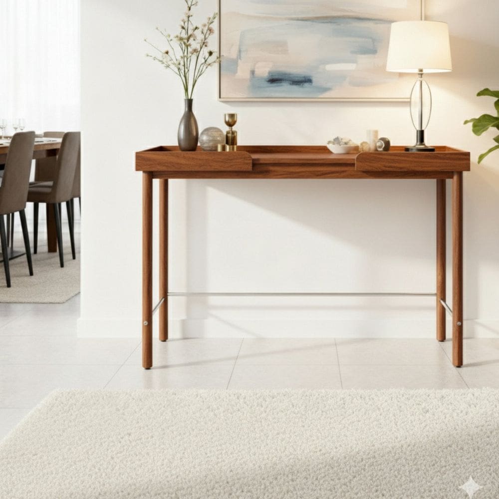 Aparador 130cm Madeira Maciça Streto Cappuccino