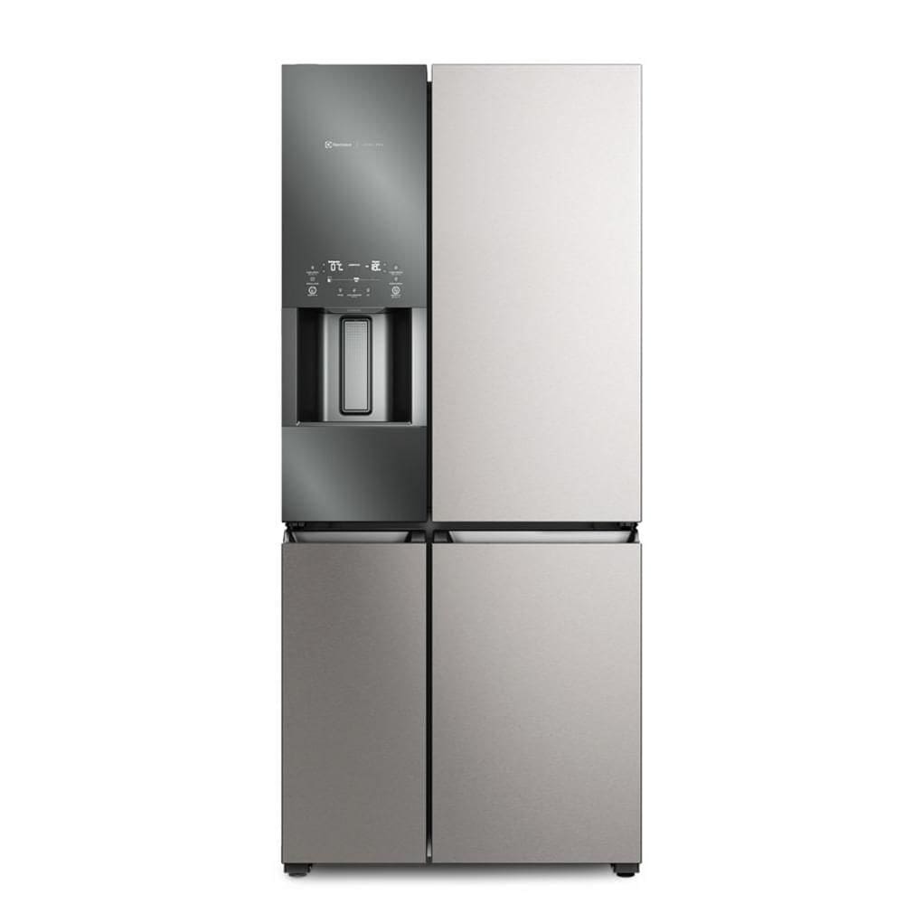 Refrigerador Multi Door Electrolux de 04 Portas Frost Free com 541 Litros FlexiSpace Inox Espelhado - IQ8WS