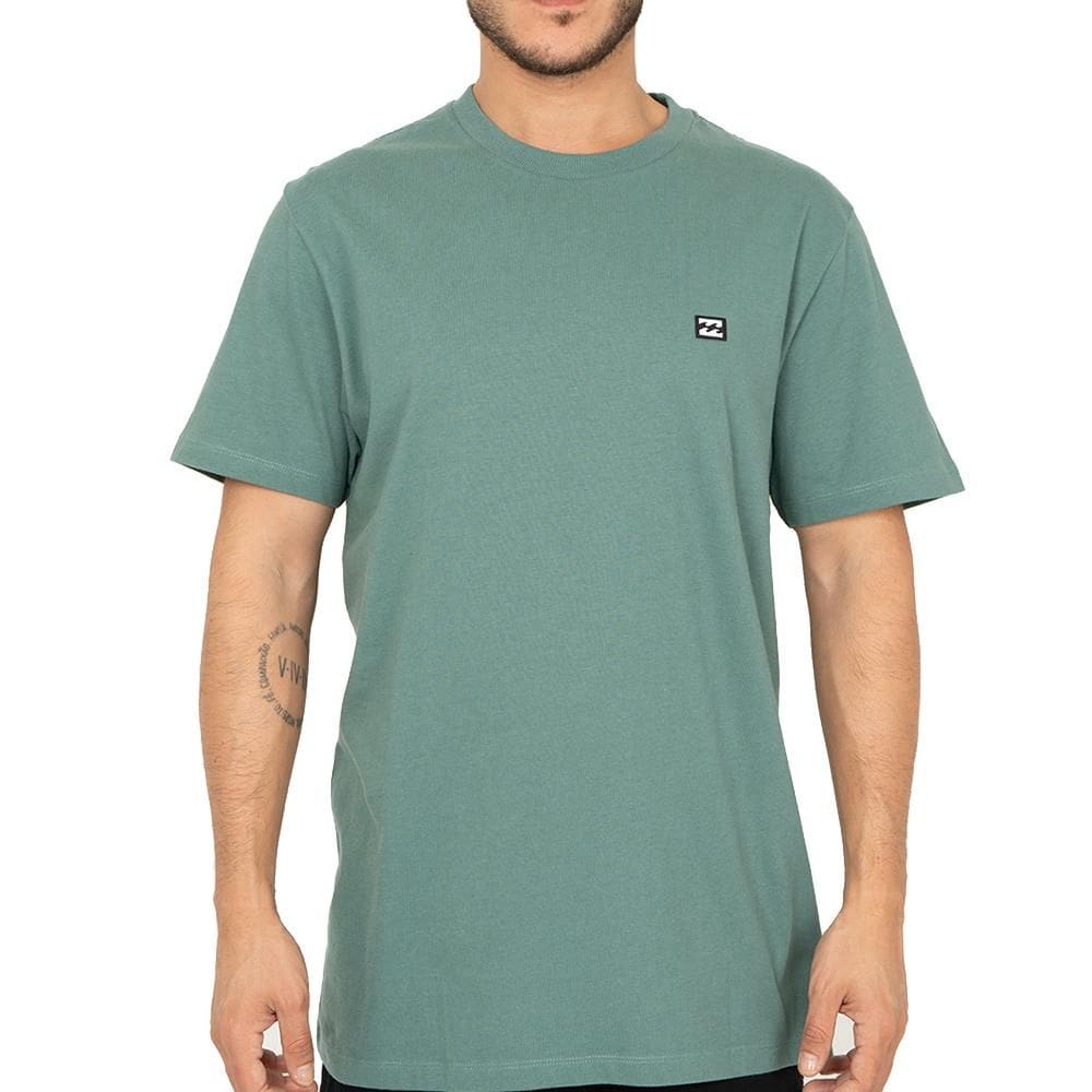 Camiseta Billabong Icon Patch SM26 Masculina Verde