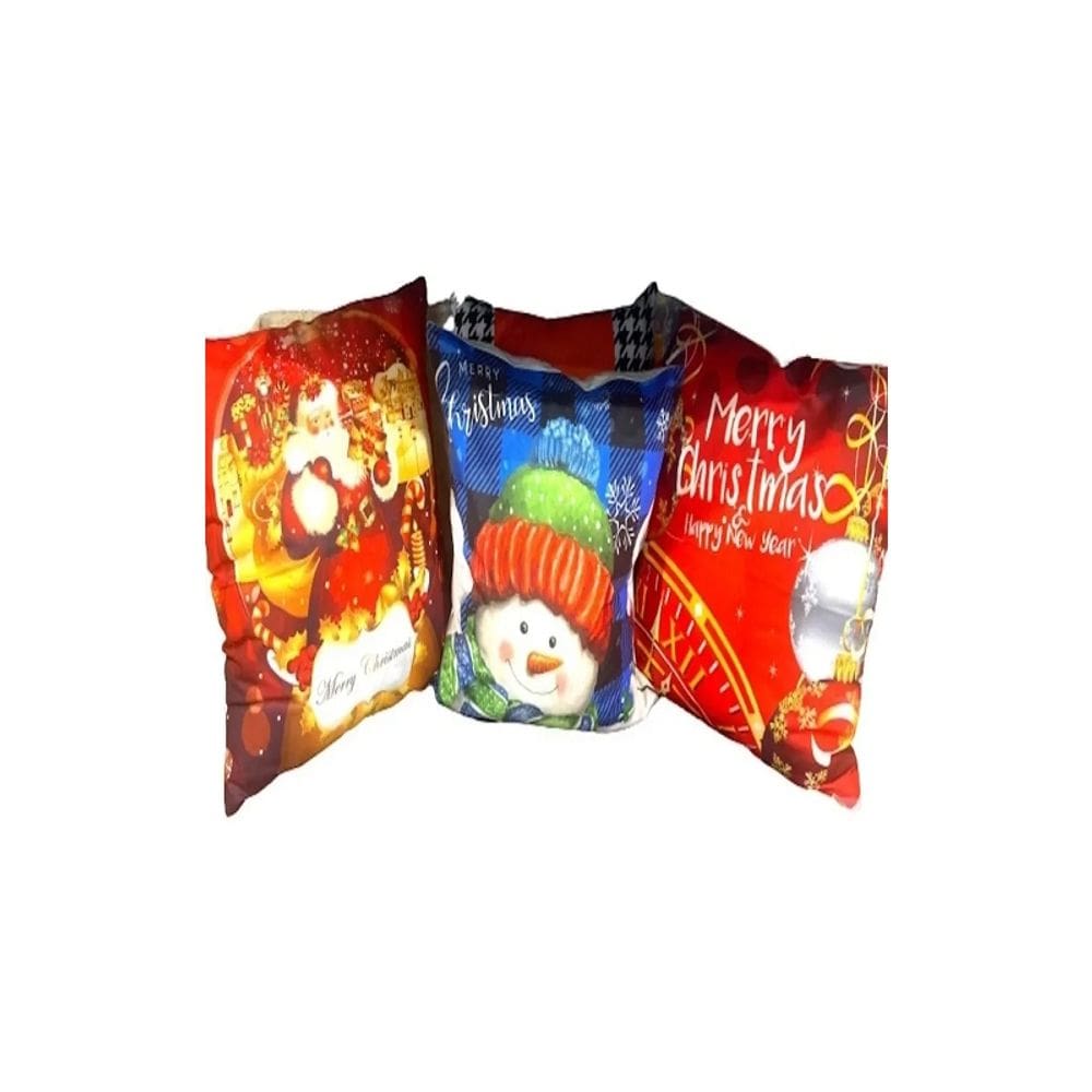 Capa de almofada para decoração de Natal 45x45cm - Mer