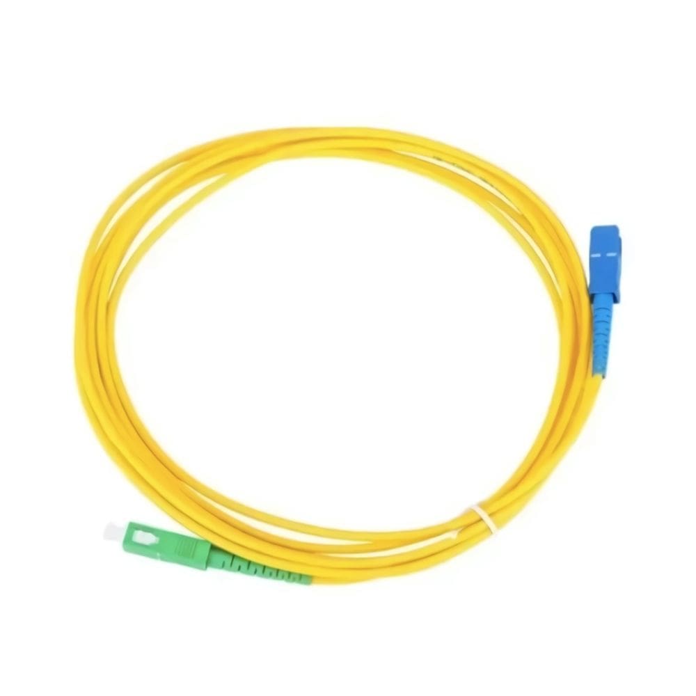 Cabo de fibra óptica de 5 m SC/APC-SC/UPC para Movistar, VTR