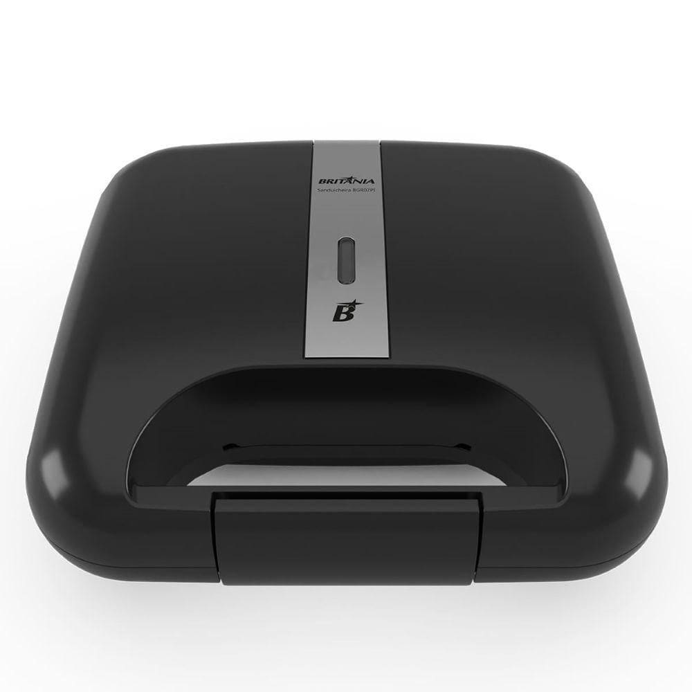 Sanduicheira Bgr02pi Britânia Preta 220V