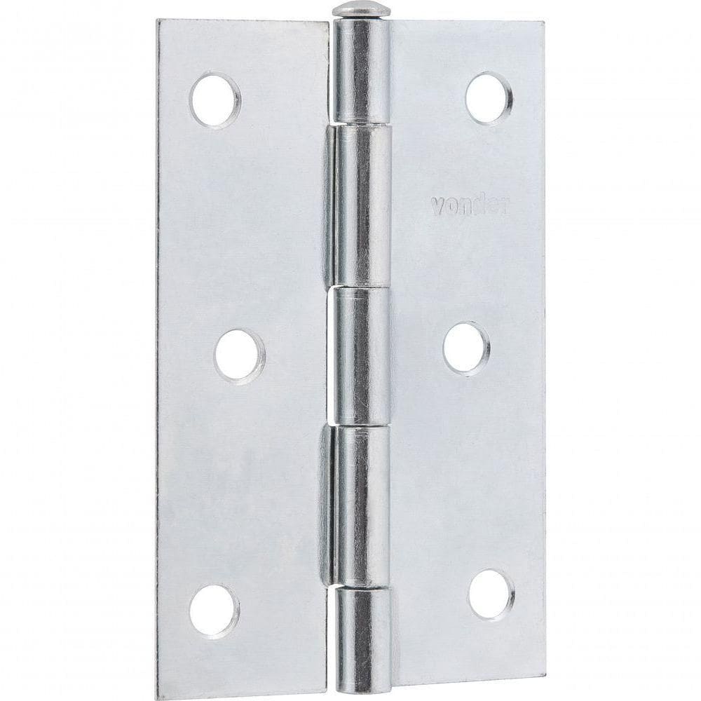 Dobradiça P- Porta 1.1-2” Em Ferro Zincado C- 24 Pç Vonder