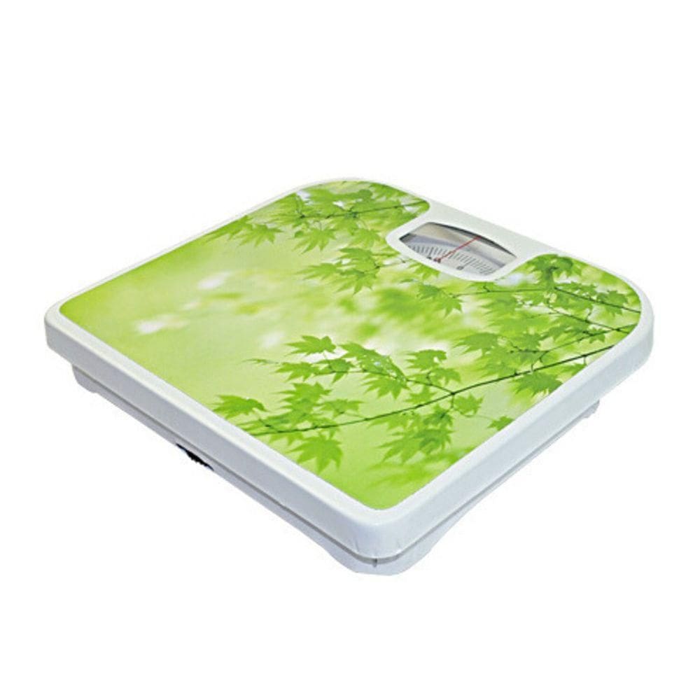 Balança De Banheiro E Academia 130kg Analógica Automática Corporal Não Usa Pilhas Ou Baterias