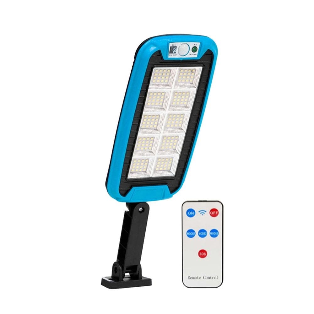 Holofote solar LED 1000W com sensor de movimento e controle remoto