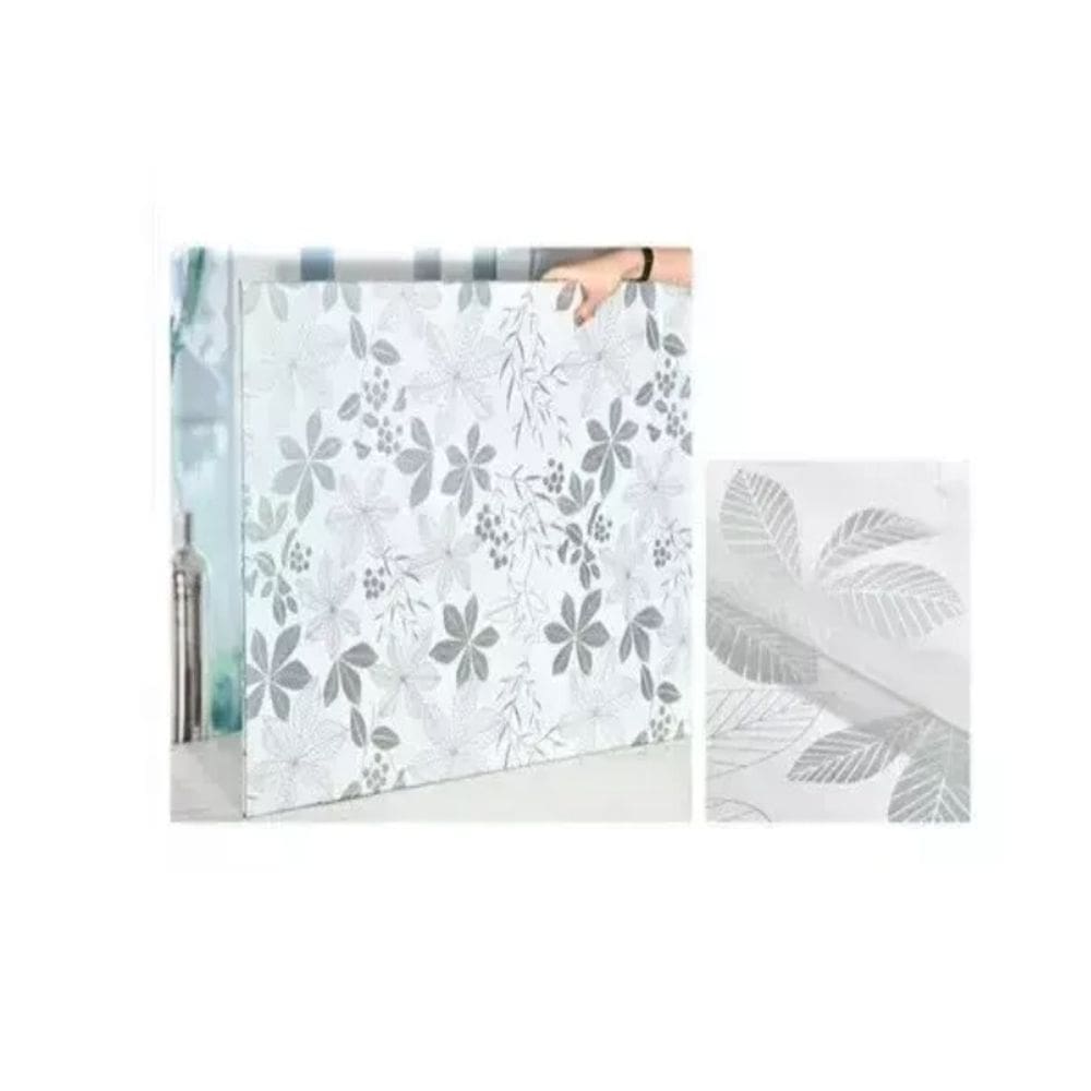 Rolo de vinil para janelas de 2 m x 45 cm de proteção de privacidade autoadesiva