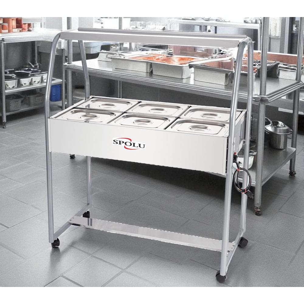 Buffet Térmico Infantil 6 Cubas 127