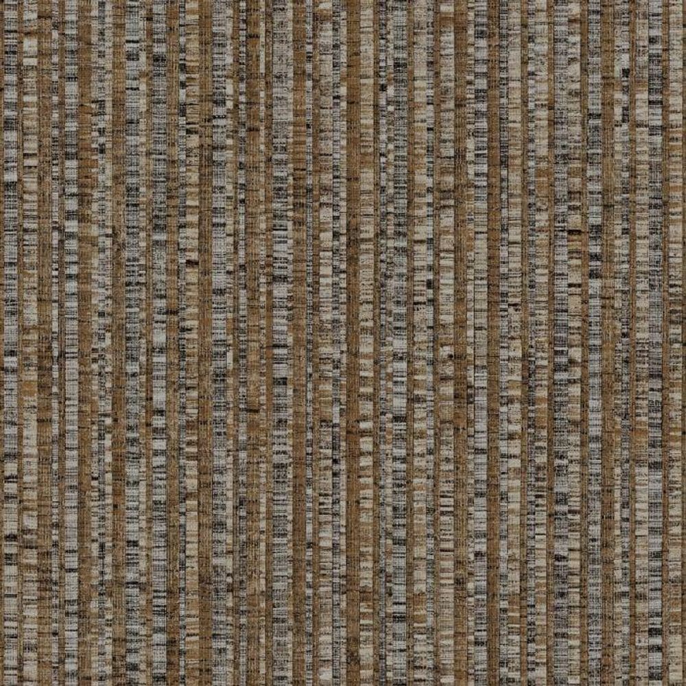 Papel De Parede Natural Fx 2 Listrado Dourado G67765