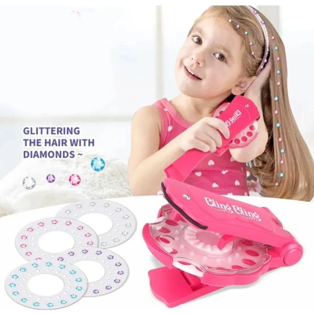 Enfeite de cabelo e acessórios Diamond Bling com 180 diamantes