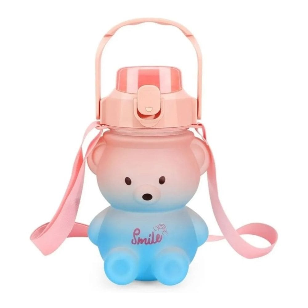 Garrafa de água Kawai Bear com capacidade de 1400mL