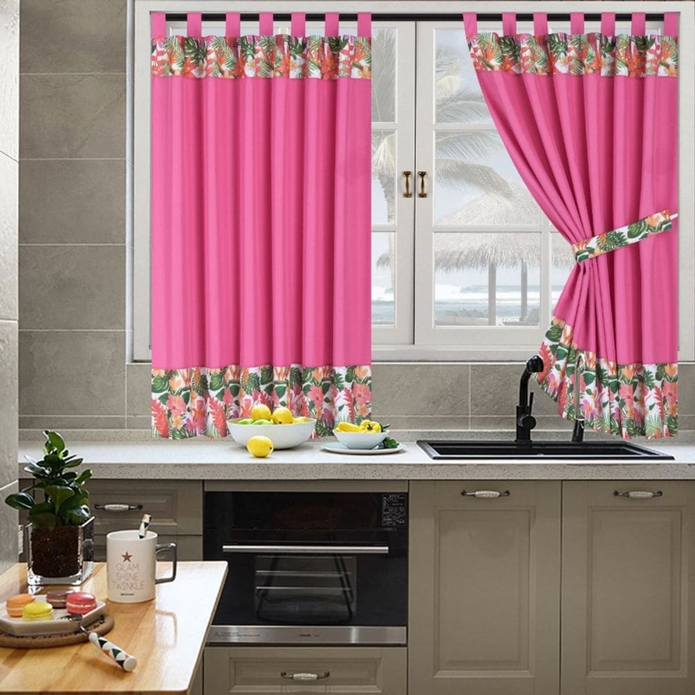 Cortina de cozinha com Guarda 1,40x1,25m - CR20-04