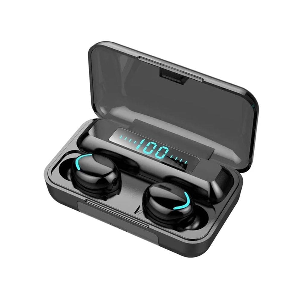 Fone de ouvido Bluetooth 5.0 F9 TWS com bateria de 50mAh IPX5 Waterpr