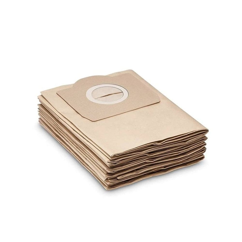 Conjunto de 5 sacos de aspirador de pó para Karcher WD3 SE4001 MV3