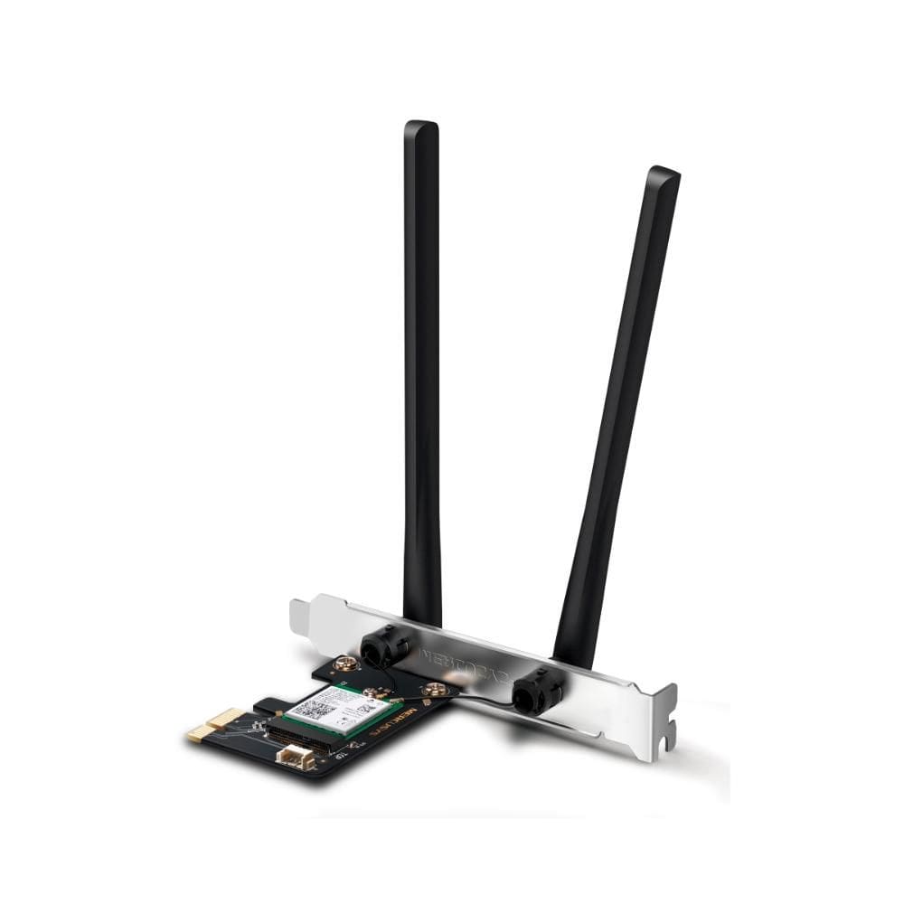 Placa Rede Mercusys Wi-Fi 6 Bluetooth 5.2 Gigabit