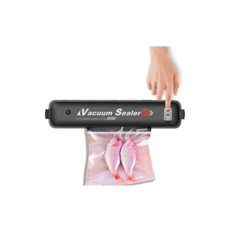 Máquina seladora a vácuo Miki Imports Black Vacuum Bag Sealer