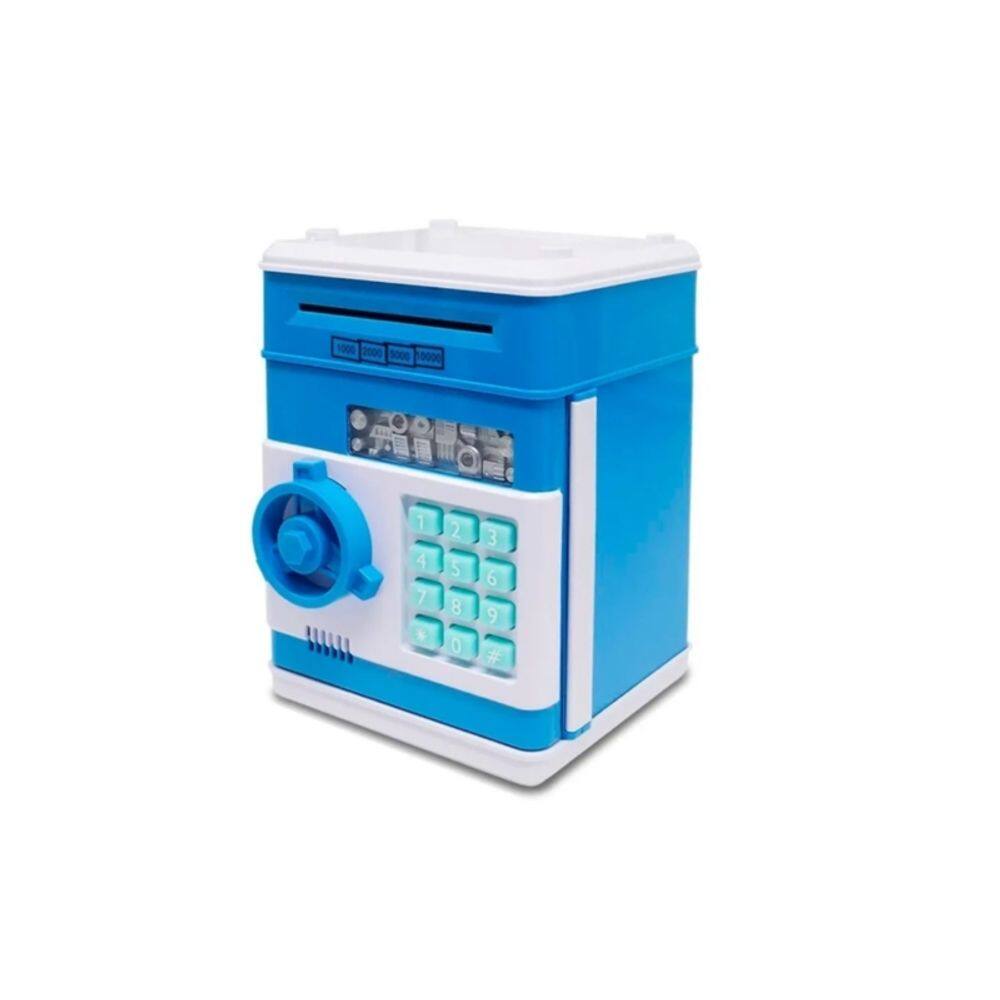 Cofre eletrônico Alcorcia Number Bank Toy Blue