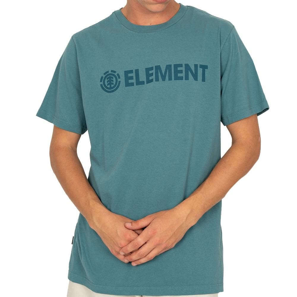 Camiseta Element Blazin SM26 Masculina Petróleo