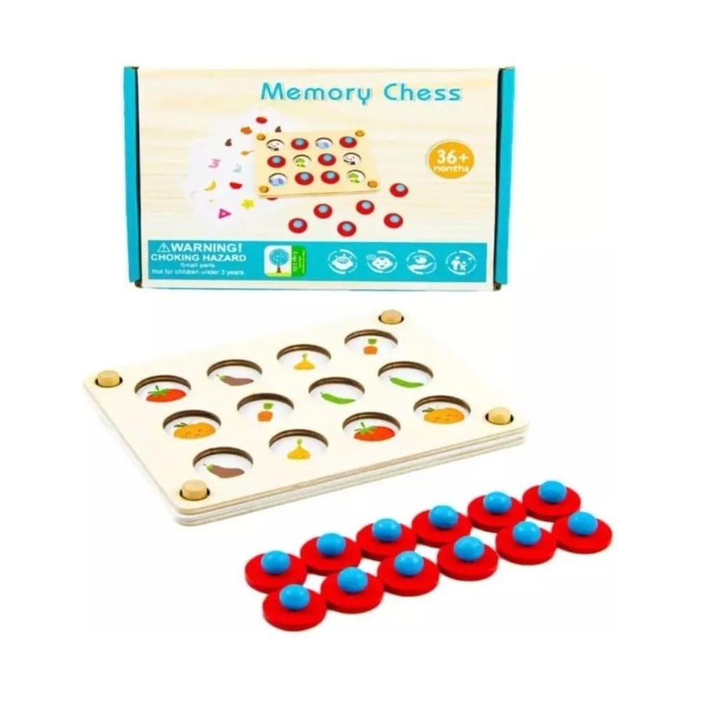 Memory Game Memorice Chess para meninos e meninas