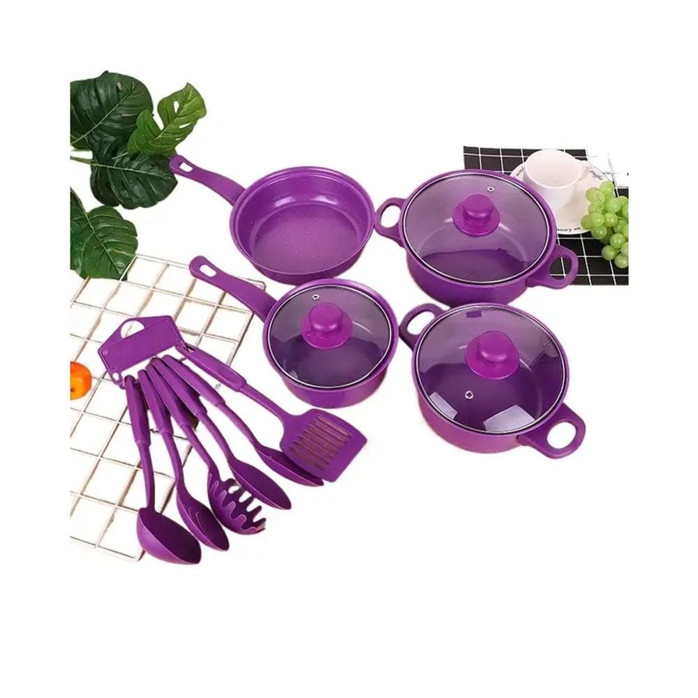 Conjunto de jogos de culinária Play Purple Color 14 peças