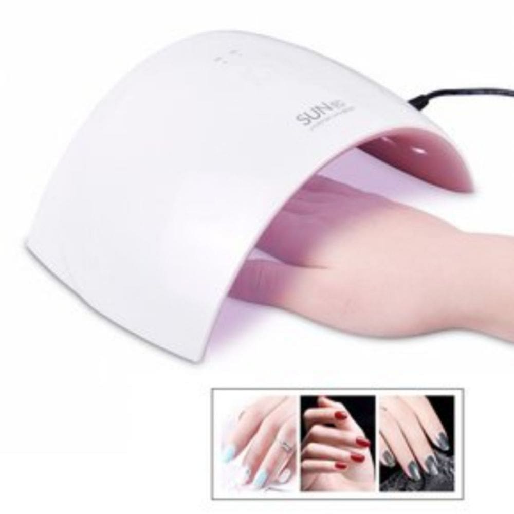 Lâmpada secadora LED UV para gel de unhas e esmalte