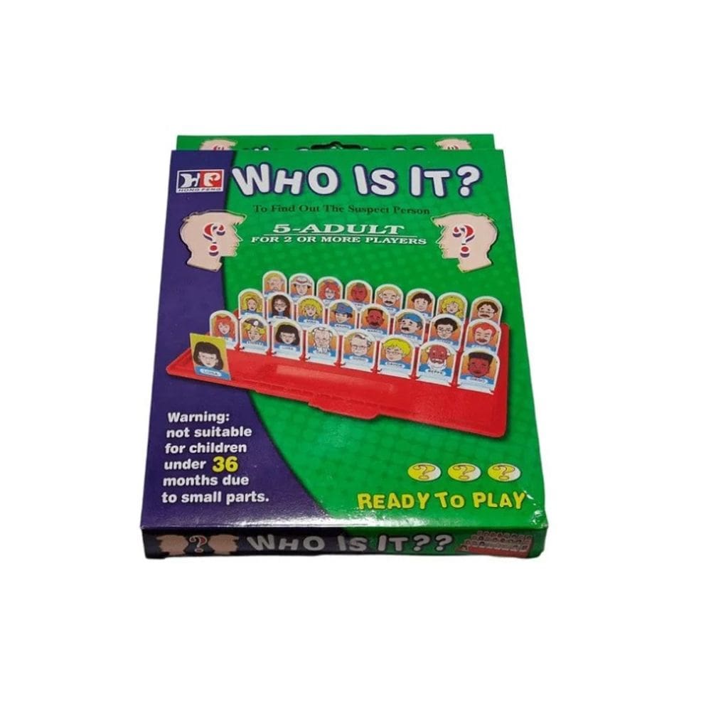 Jogo de tabuleiro Adivinha quem é? para 2 jogadores, mais de 6 anos