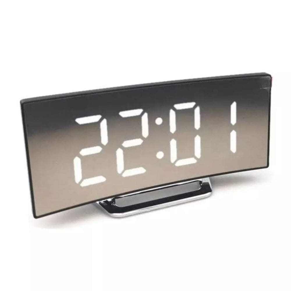 Despertador digital com indicador de temperatura