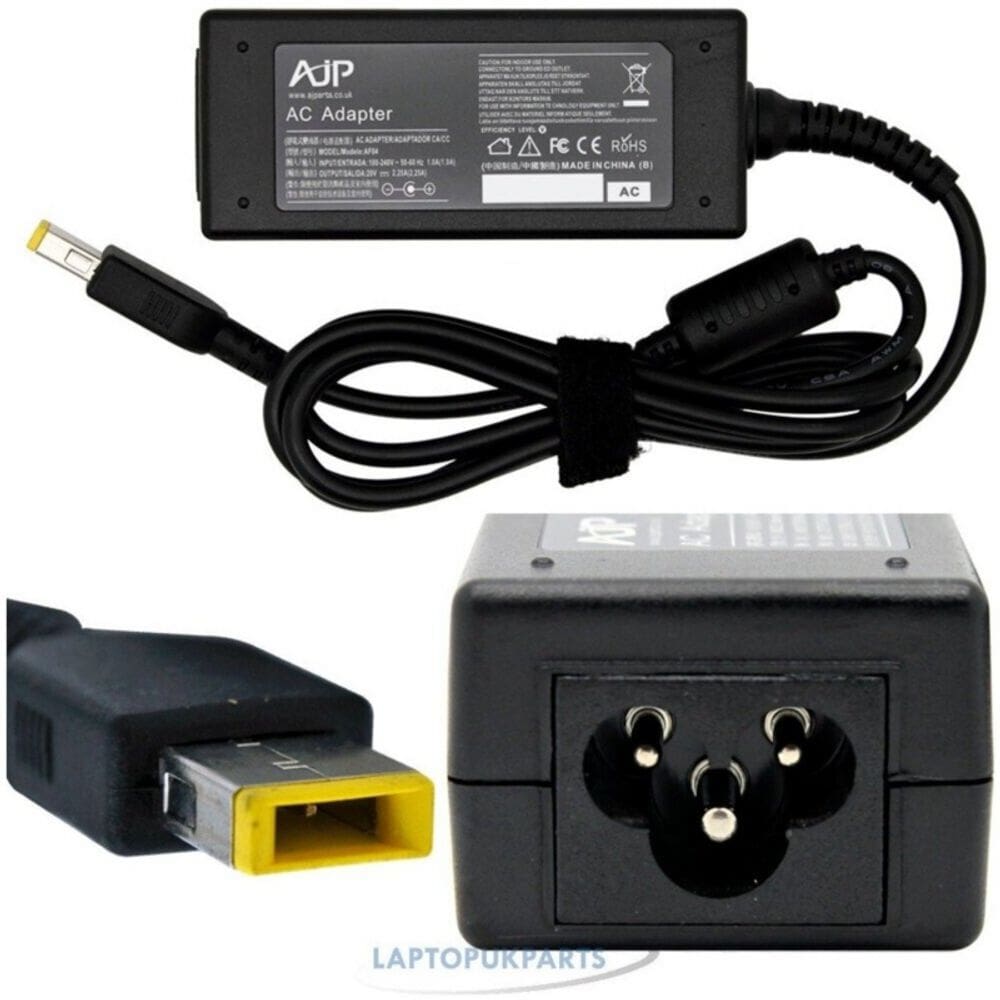 Carregador Lenovo 90W 20V 4.5A de ponta quadrada para Thinkpad X1
