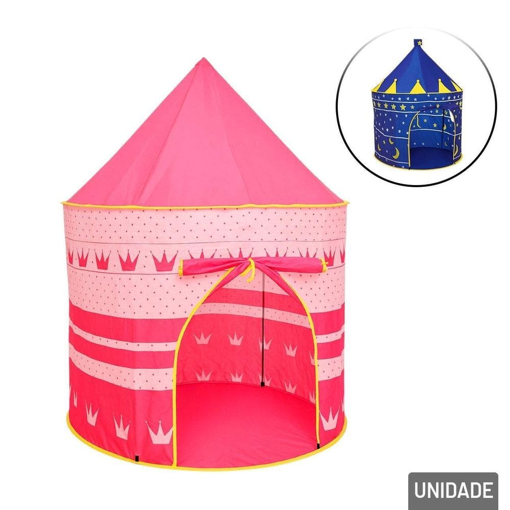 Barraca Infantil 135x105cm Castelos - Tudo em Caixa