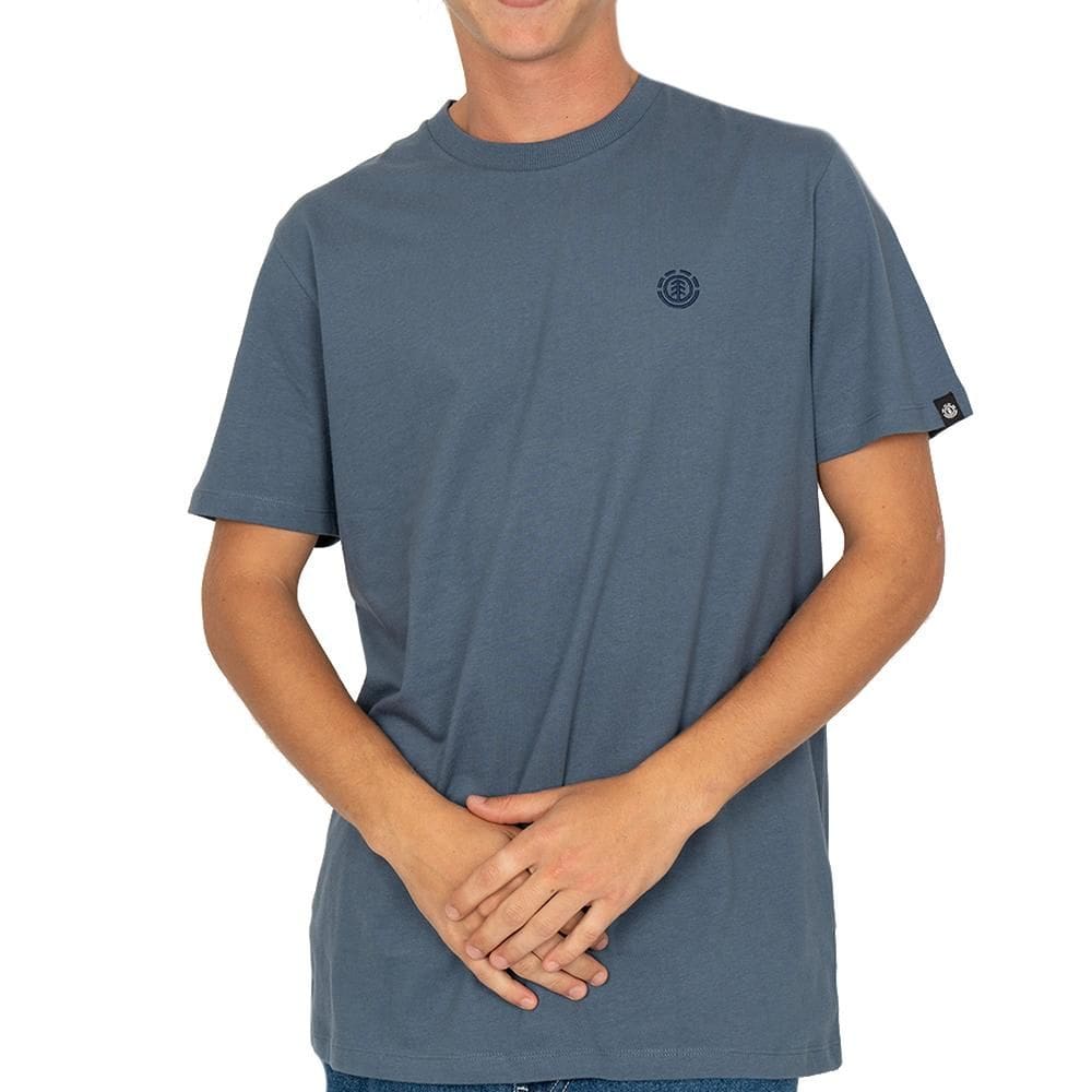 Camiseta Element Mini Emb SM26 Masculina Azul